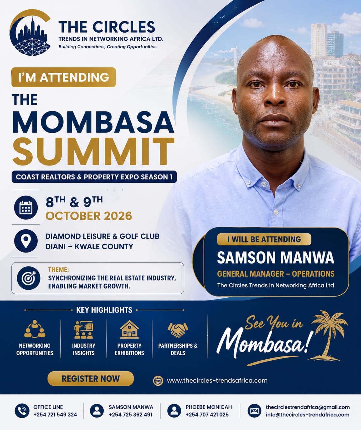 Mombasa Summit Attendance Flyer